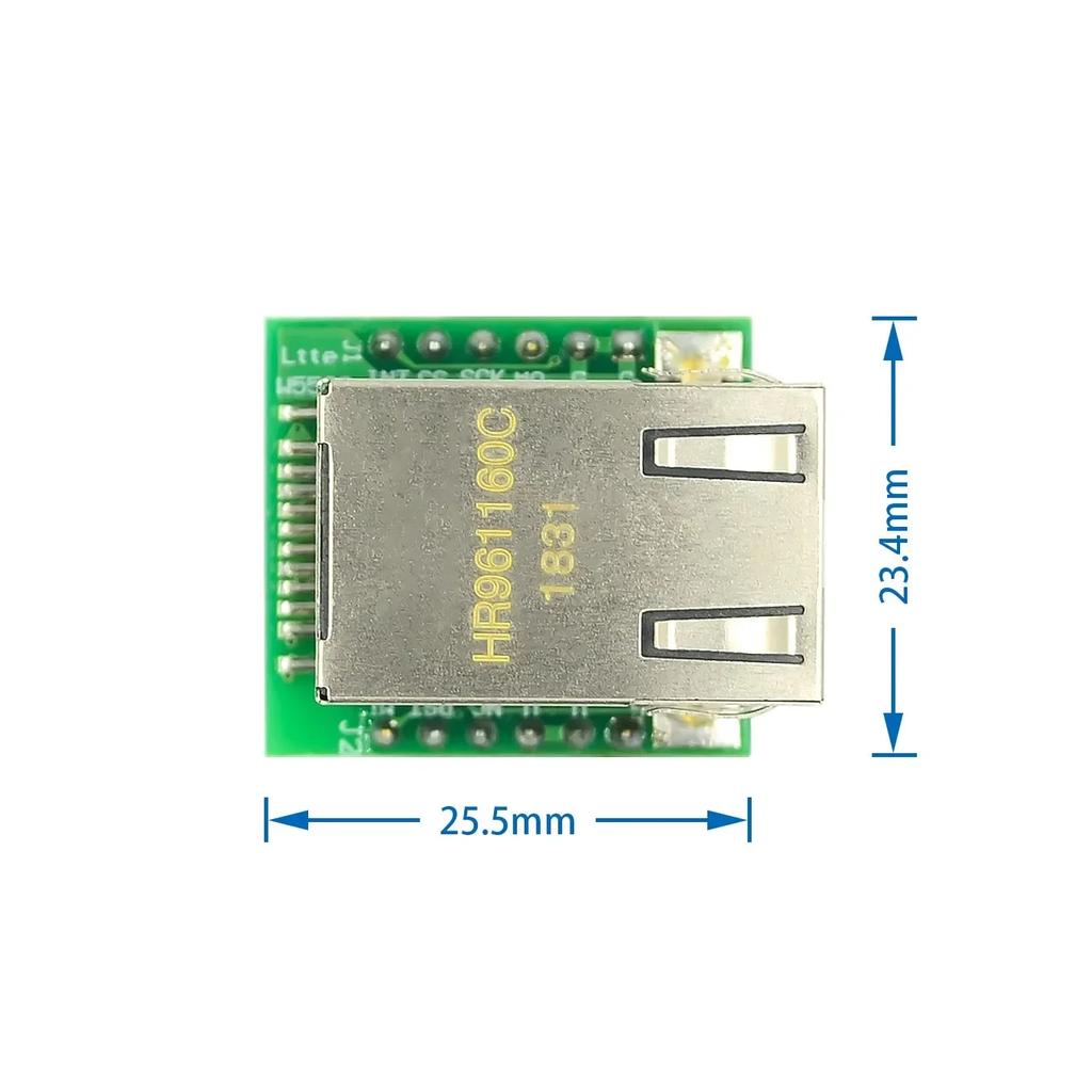 1-10pcs Smart Electronics USR-ES1 W5500 Chip New SPI to LAN/ Ethernet Converter TCP/IP Mod