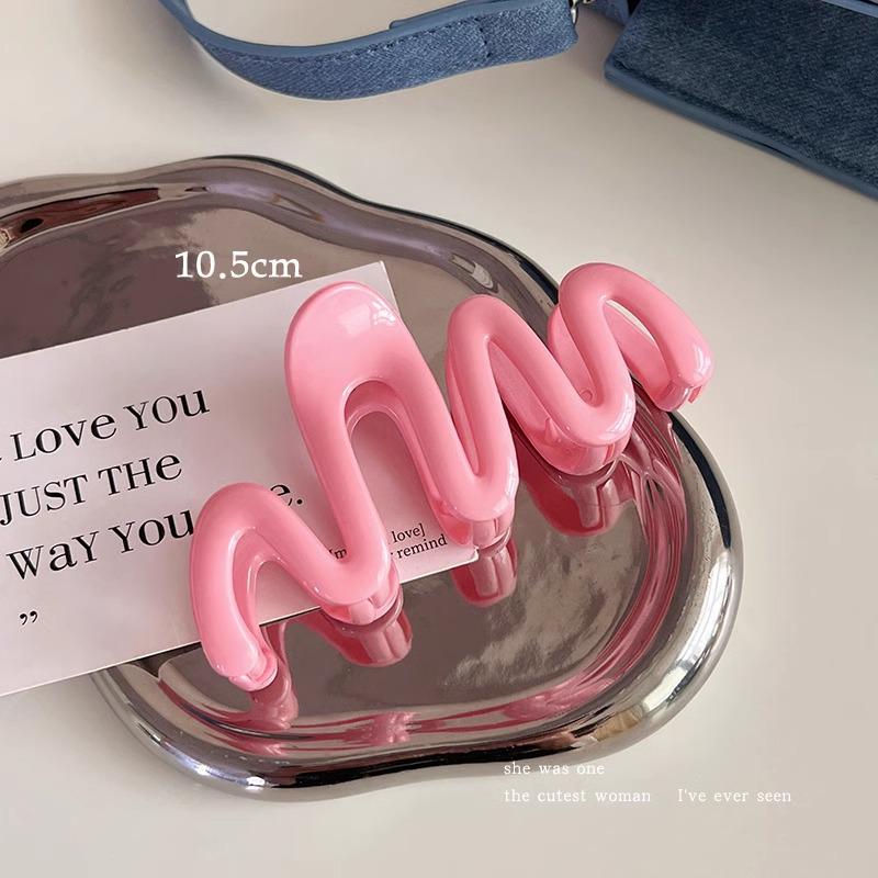 Exquisite Acrylic Claw Clip for Thick Hair - Large High-End Shark Hairpin