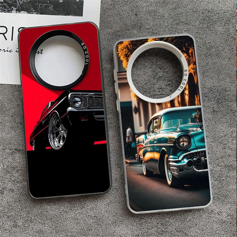 Classic Vintage Retro Car Soft Phone Case for Xiaomi Redmi Note 13 14 15 Pro Plus 12S 12 11S 11 11T 10S 10 Shockproof Cover Back