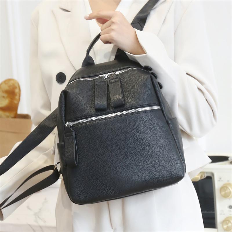 Backpack Women's Backpack New Trendy Travel Large Capacity Bag High-end Casual Backpack Student Trend