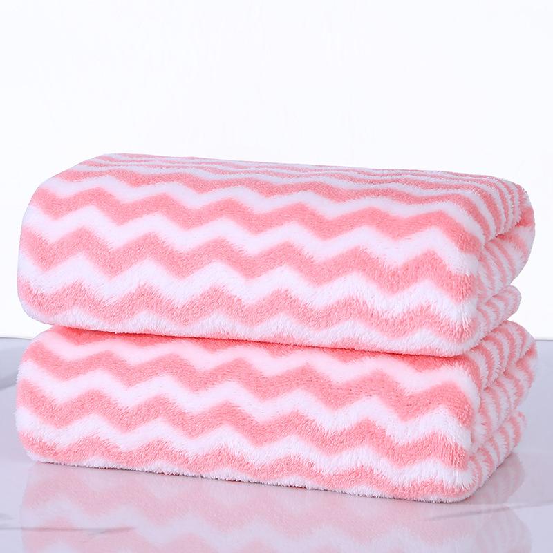 

Coral Towel Gift Idea Beauty Salon Towel Thickened Moisture-wicking Home Bath Towel Durable Durable Useful Useful 35*75