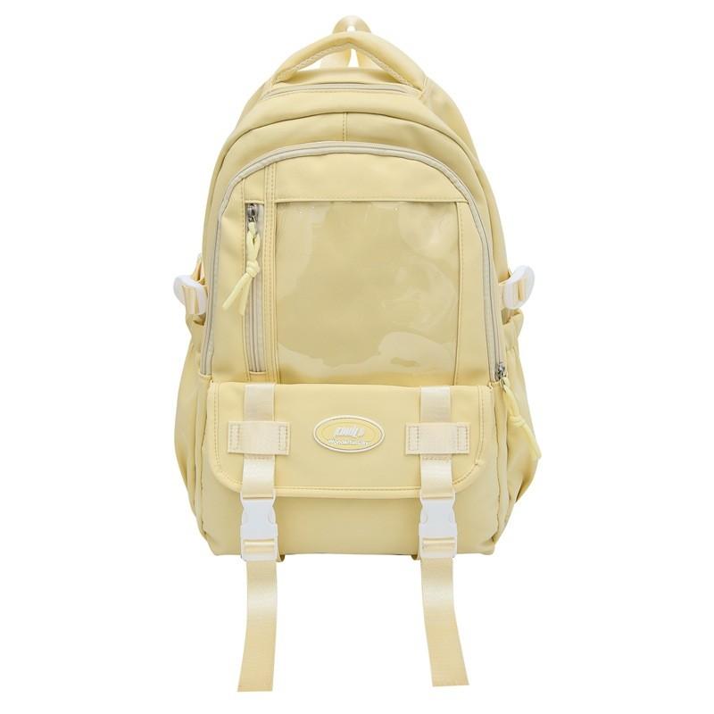 Girls Nylon School Backpack With Large Capacity For Middle School Students