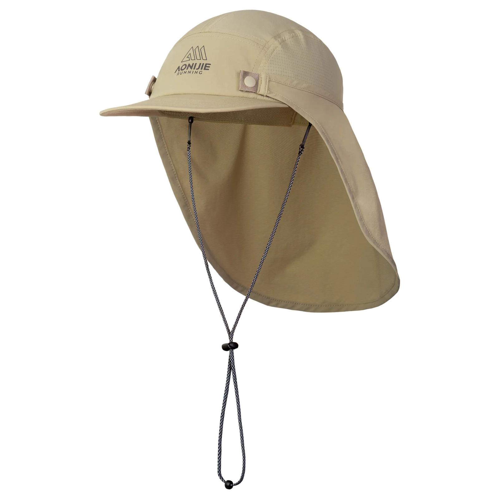 Aonijie E4625 Unisex Sun Protection Cap Short Shawl Hat Hiking Outdoor Sun Hat For Removable Shawl Desert Hiking