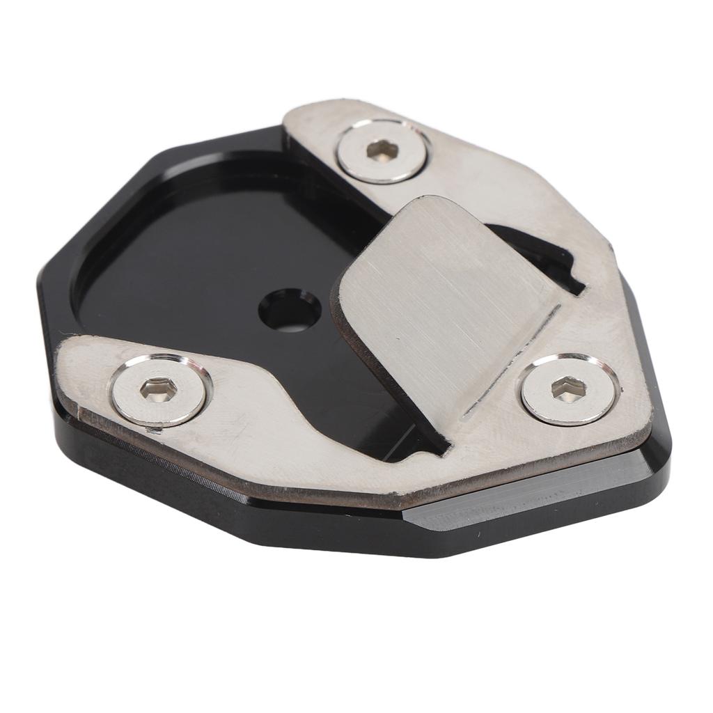 Motorcycle Kickstand Pad Aluminum Alloy Motorcycle Kickstand Foot Side Stand Extension Plate for Himalayan SCRAM 411