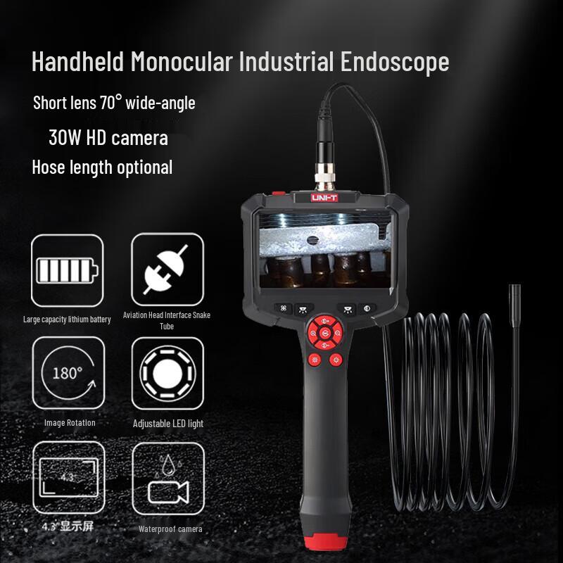 UNI-T Industrial HD Waterproof Endoscope Camera