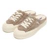 MLB Playball Mule Lightweight Thermal Height Increasing Low Top Canvas Shoes Unisex Brown 3AMUUD316-50BRS