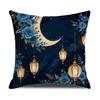New European Classical Sofa Pillow Cover Oil Lamp Print Holiday Decorative Cushion Living Room Seat Cushion Cover