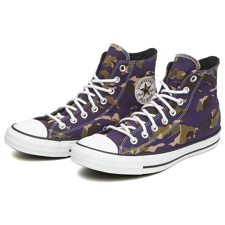 Converse Chuck Taylor All Star Allover Camo High Top Purple 165914C