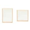 Picture Frame Burr-free Handcraft Transparent Decorative DIY Rounded Edges Kindergarten Children Craft Painting Frame Studio Supply