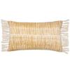 Yard Sono Ink Fringed Abstract Cushion Cover