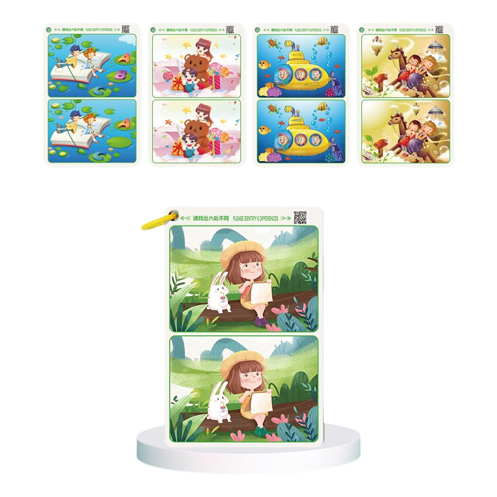 

32 карточки для тренировки внимания. Игра «Найди отличия». Для детей от 3 лет. Карточки «Найди отличия». Развитие наблюдательности. 2