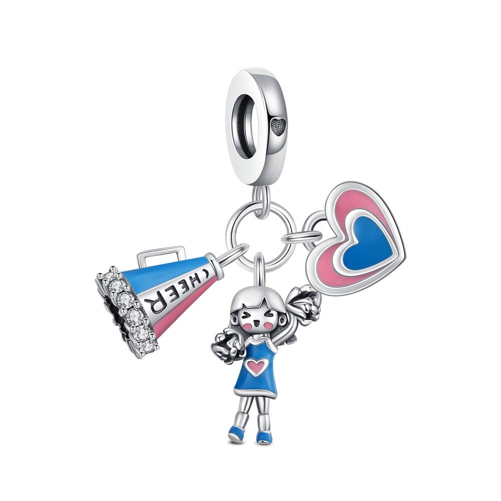 Elegant Ballet Charm Fit 3Mm Bracelet Diy For Women Copper Bead Star Clover Rabbit Charm Perfect Mother'S Day Gift