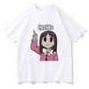 Funny Osaka Autism Fgsfds T-shirt Women's Harajuku Kawaii Ayumu T-shirt Unisex High Quality Anime Azumanga DaiohT Shirt