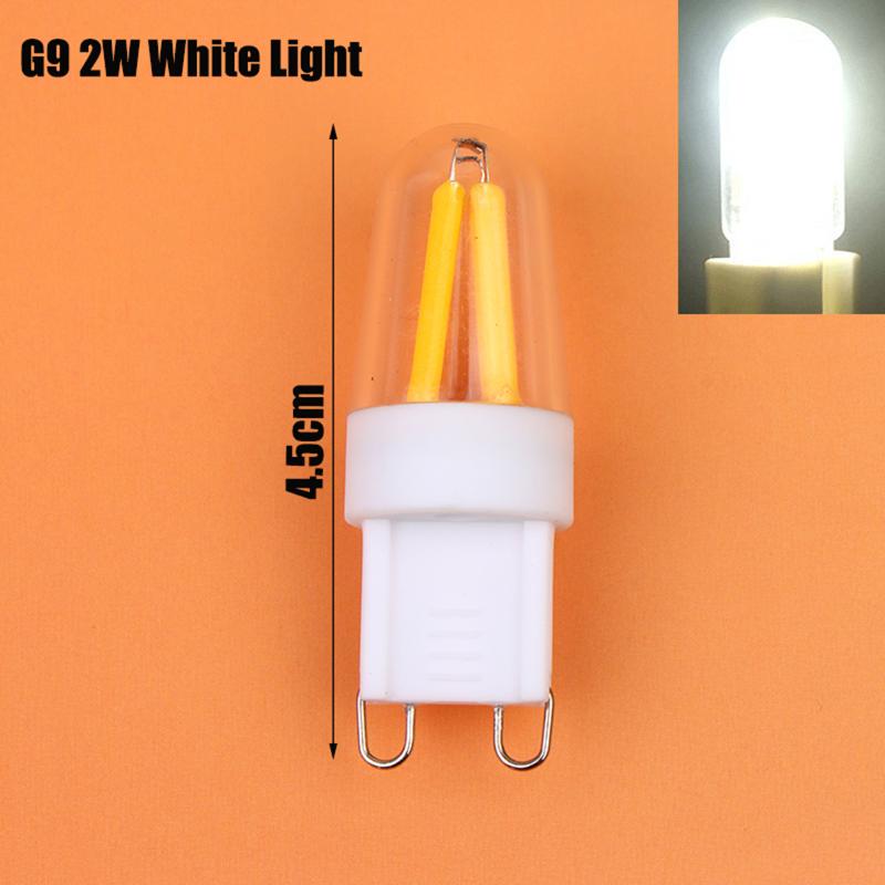 

G9 LED Filament Lamp 2W 4W COB Clear Glass Shell Bright Energy Saving Spotlight for Living RoomGood Quality