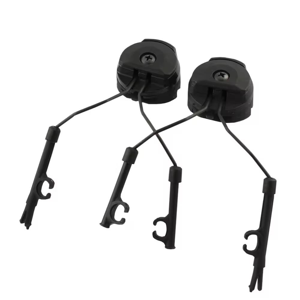 Tactical Headset Bracket Fast Ops Core Helmet ARC Rail Adapter Set fit for Comtac II Series Noise Cancelling Headset