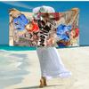 Personalized customized proof beach towel with Paddington Bear pattern - soft, absorbent,quick-drying,perfect swimming,camping&bathing