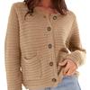 European High-End Autumn/Winter Knit Cardigan: Chic Small-Fragrance Style, Versatile Short Jacket for Women
