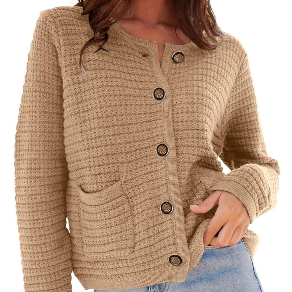 European High-End Autumn/Winter Knit Cardigan: Chic Small-Fragrance Style, Versatile Short Jacket for Women