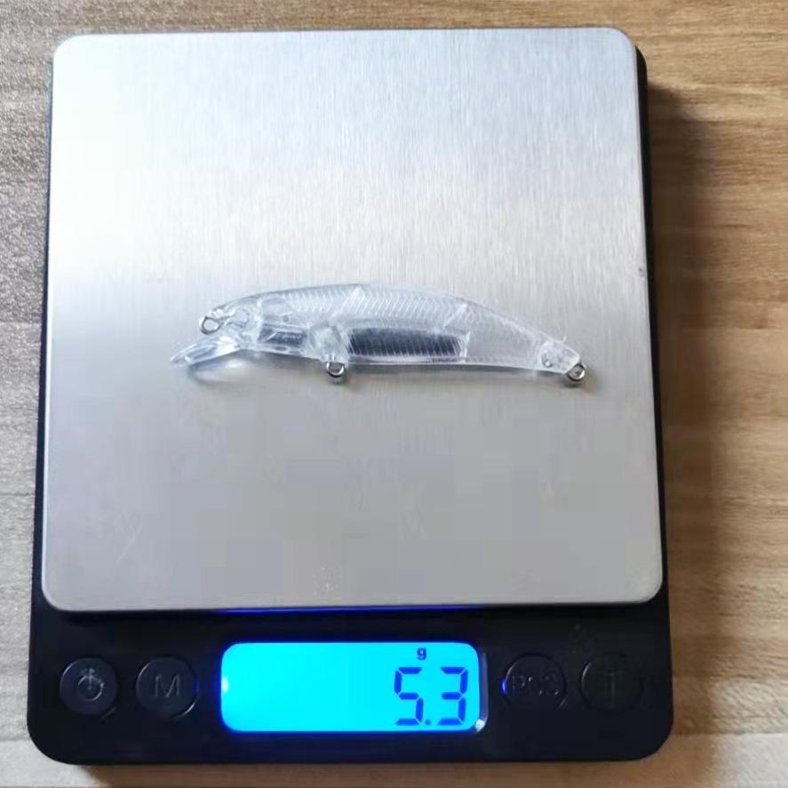 

Японская медленно тонущая блесна Spearhead 60S Minnow 6,5 см/5,3 г, самодельная бланк