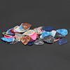 50 Pcs/Set Colorful Celluloid Guitar Picks 0.46mm Guitar Picks for Ukulele Bass