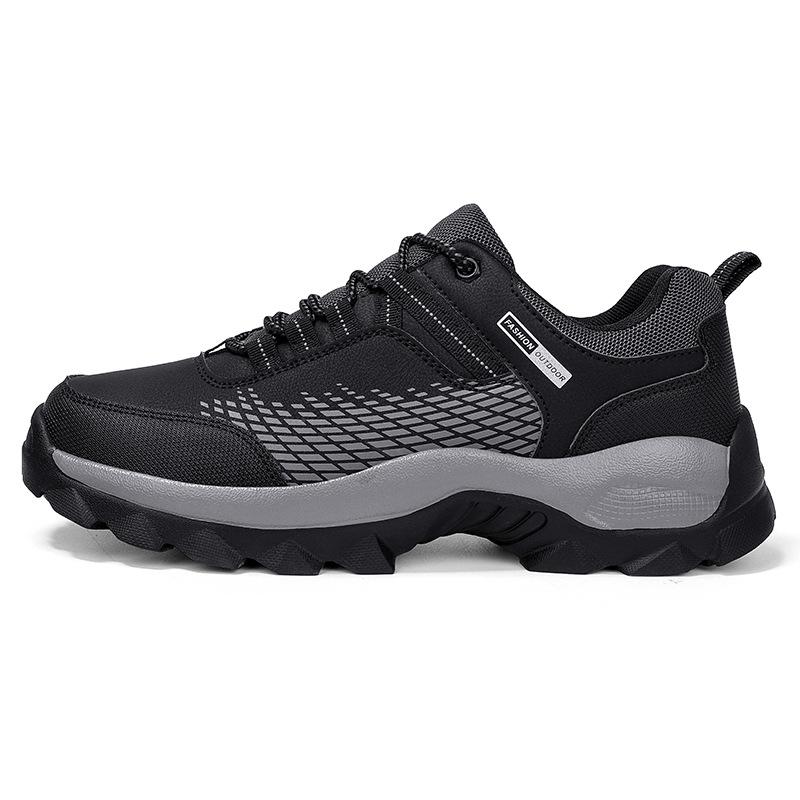 Męskie Buty Nowe Outdoorowe Buty do Chodzenia Gruba Podeszwa Trampki dla Mężczyzn Zimowe Buty Botines Tenis Męskie Kostkowe Buty Trekkingowe