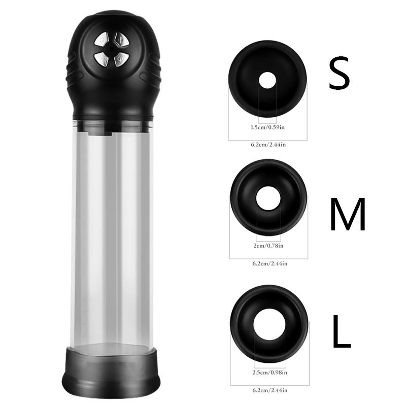 Electric Penis Pump Vacuum Pump For Penis Enlargement Penile Extender Male Masturbators Sex Toys for Men Exercising Men's Dick