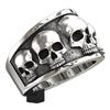 Hip-hop Creative Skull Ring, High-end Popular Men's Dark Style Ring Hand Jewelry