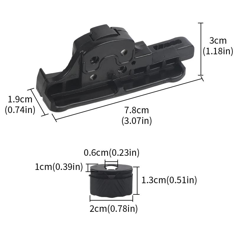 Car Sunroof Bracket Slider Buckle Rail Clip Repair Ki For Jeep Renegade 2015-2021 Auto Sunroof Frame Bracket 77368445 77368446