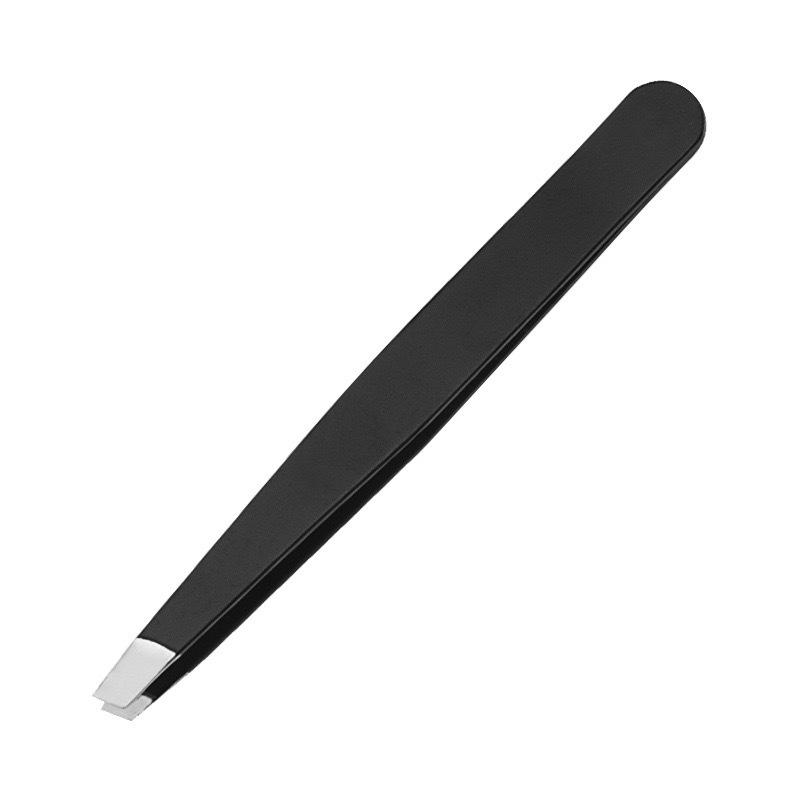 

High Precision Flat Tweezers, Suitable for Men and Women for Hair Removal, Beard Trimming, Eyebrow Shaping, Easy to Pick Up чорний
