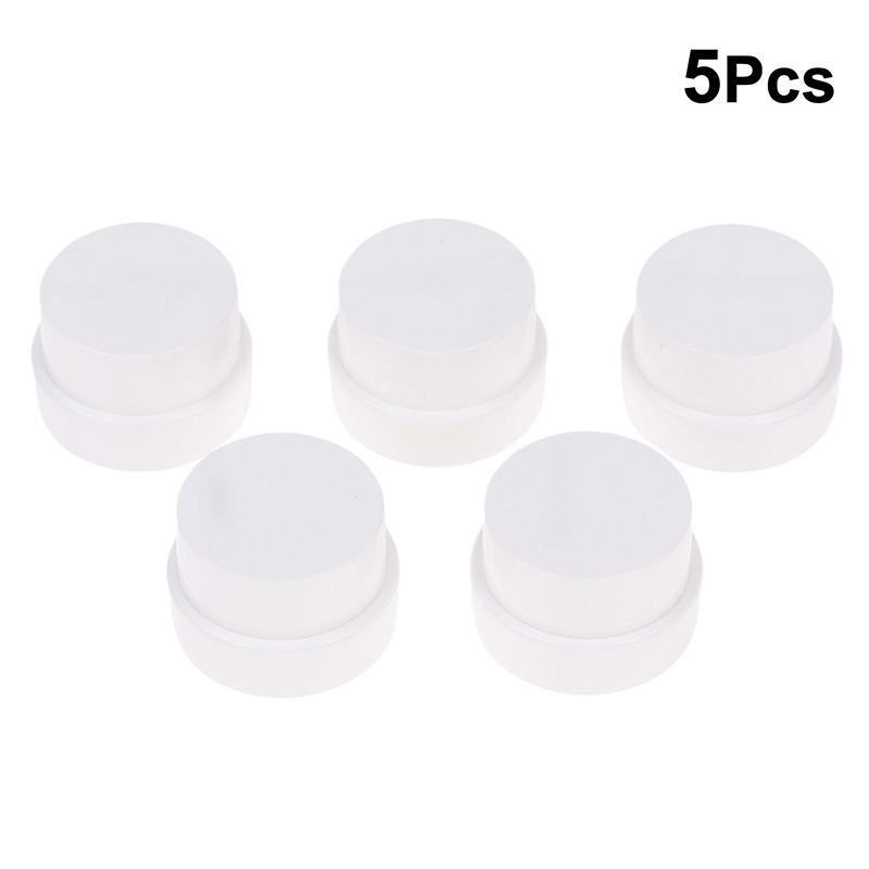 1/5 Pcs 5G Empty Plastic Nail Art Cosmetic Round Containers Jar Small Sample Cream Pot Nail Gel Powder Box Makeup Lotion Tool
