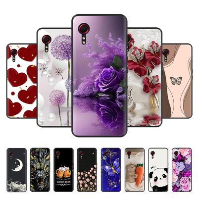For Samsung Galaxy Xcover 7 Case Soft Smooth Liquid Silicone Cartoon Phone Shell For Samsung XCover7 Protective TPU Back Covers