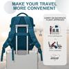 Cabin Backpack 40X30X20 Airplane Travel Backpack Women Men Backpack, Laptop Bag Bookbag Waterproof Shoe Compartment Backpack
