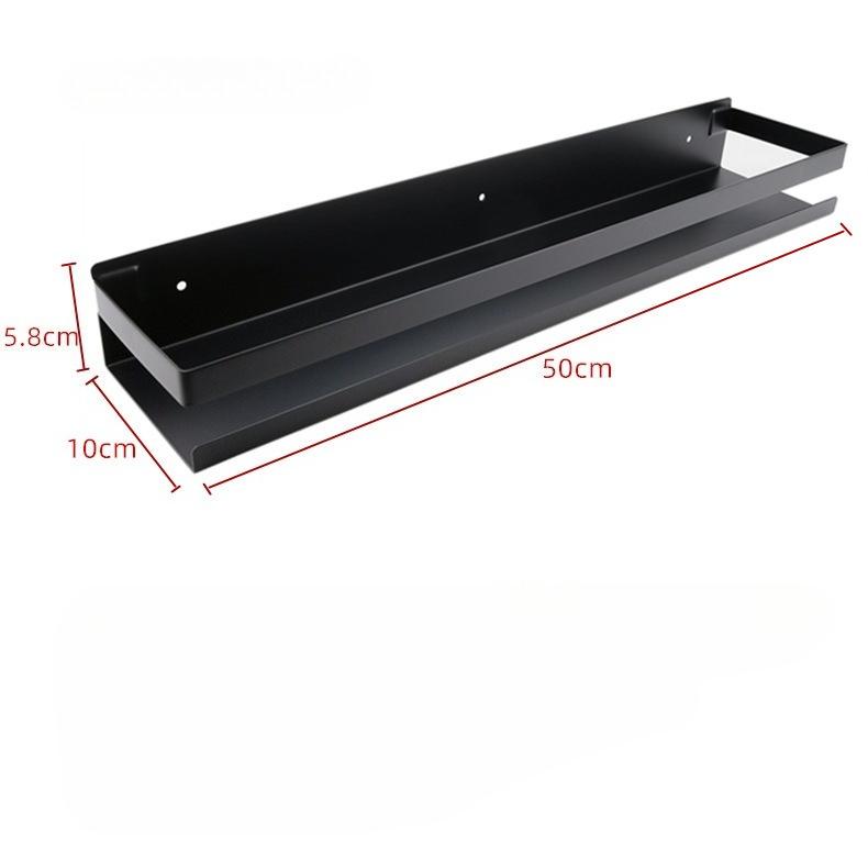 Stainless Steel Bathroom Shelves Self Adhesive Shower Caddy Organizer Storage Rack Bathroom Kitchen Shelf Waterproof Space Saver