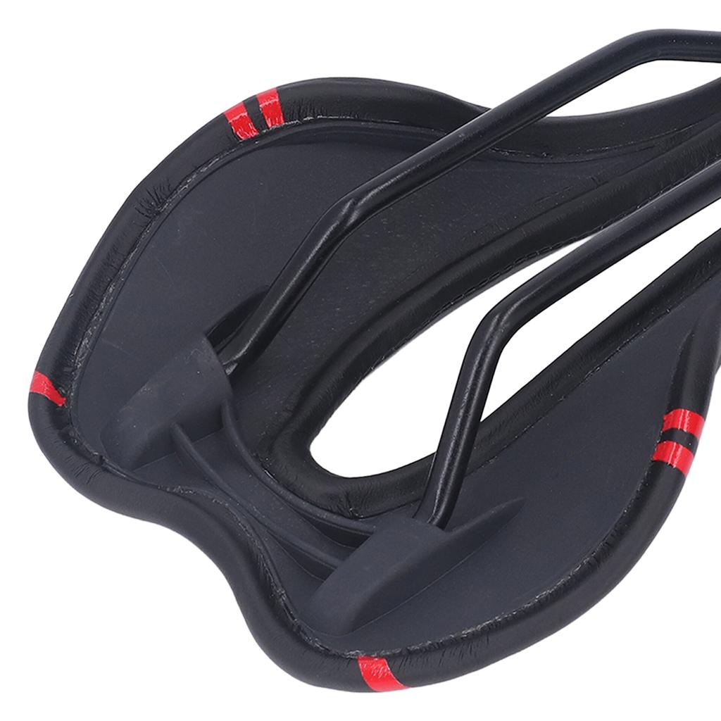 Mountain Bike Saddle Cushion Microfib  PU Lth  Hollow Brthable for Road Riding
