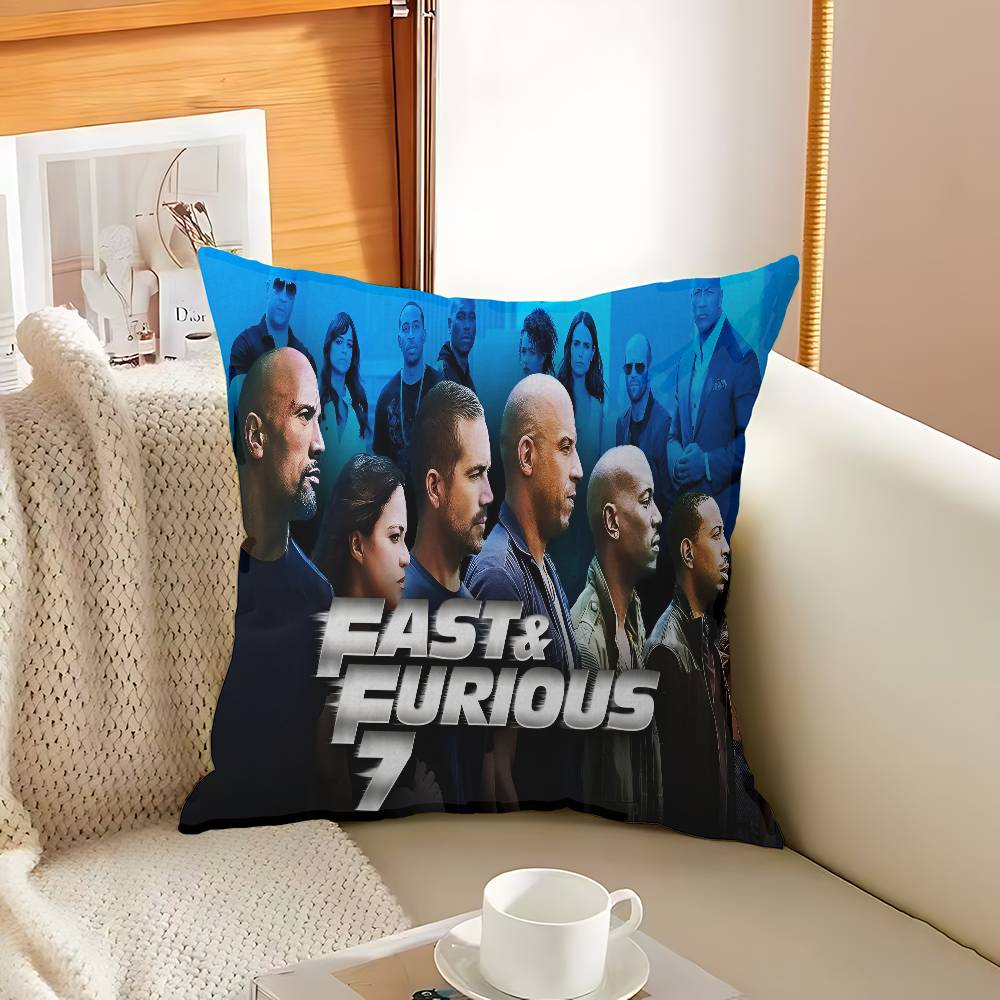 F-Fast & F-Furious pillow cover sofa cushion cover home room decoration children gift