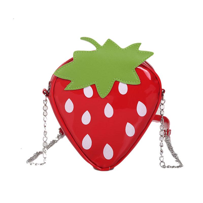 

Girls Purses And Handbags Pu Leather Fruit Crossbody Bags For Women Small Wallet Luxury Female Shoulder Bag
