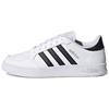 Adidas Womens Breaknet 'White Black' (women's sizes) Cloud White / Core Black / Silver Metallic Skateboard Shoes FX8724