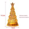 LED Luminous Christmas Tree & Candle Light Ornament