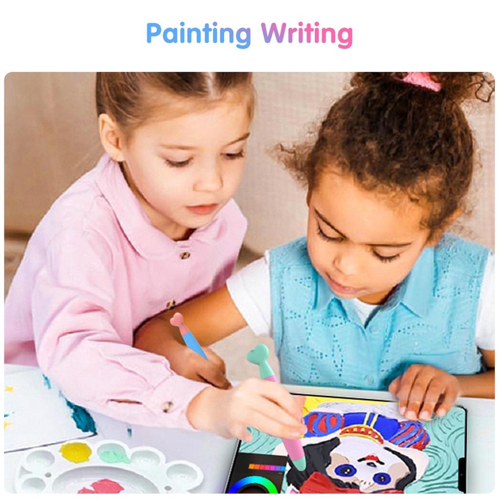 FONKEN Kinder-Eingabestift für Touchscreen-Geräte mit langlebigen Gummispitzen. Kapazitiver Stift für Kinder