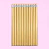 Macaron Triangular Bar Hb Pencil With Eraser Tip For Students Sketching
