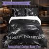 Personalized 3Pcs Bedding SetThe Weeknd Custom Text Duvet Cover Pillowcase Set Bedroom Gift
