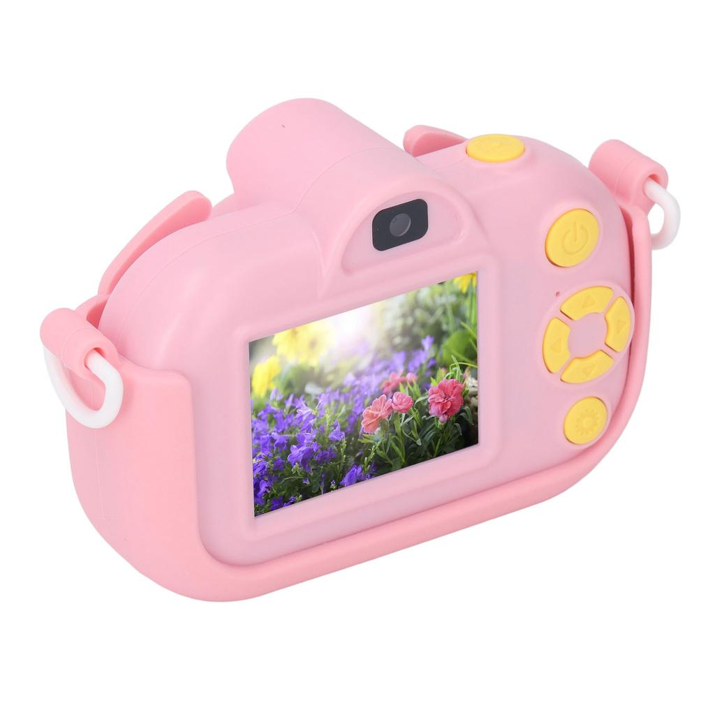 Cute Camera 12MP Digital Video Camera 2in   Screen Multifunctional Front Rr Lens 1080P Selfie Camera for Xmas Gift