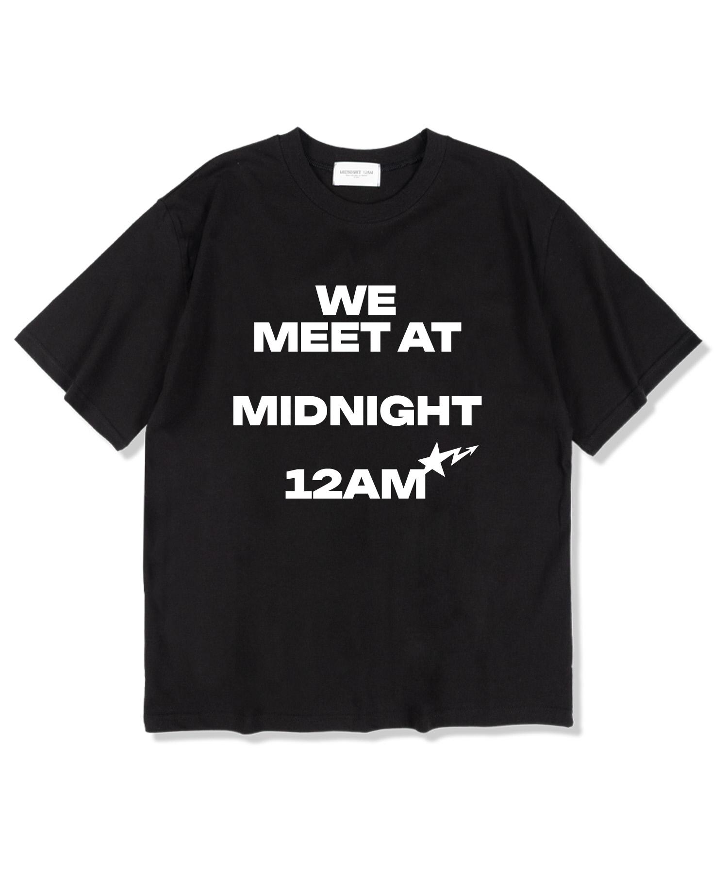 Midnight 12 Am Wmm12 Short Sleeve T-Shirt Black Xxl