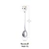 ZISHI Cartoon Cat Stainless Steel Spoon Set