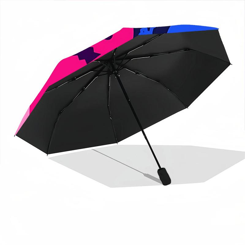 1pc Ghost Halloween Automatic Open/Close Umbrella, Windproof, Folding Compact Umbrella with Lightweight Design for Women/Men060