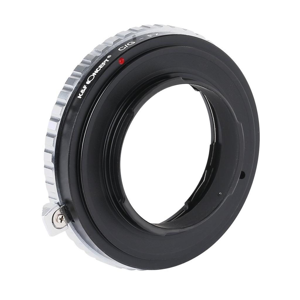 Concept Lens Mount Adapter G Mount Lens to Fujifilm X Mount with Focus Ring K&F KF-CGX (Contax Conversion)