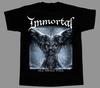 Vtg IMMORTAL ALL SHALL FALL Baumwolle Schwarz Vollgröße Unisex Shirt BT075 Unisex T-Shirt