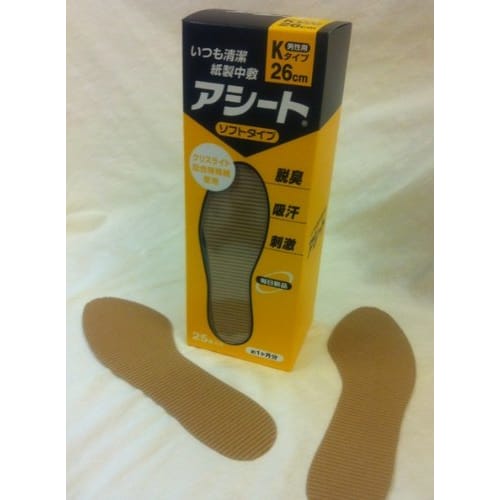 

Aceet K type (size 26cm) 25 pairs x 2 boxes (4 pairs extra)