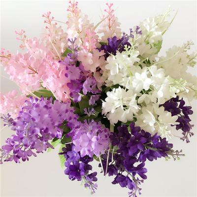 Artificial Flower 5 Heads Branch DIY For Office Party