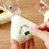 50Pcs Lovely Cartoon Japenese Triangle Rice Ball Packaging Bag Nori Onigiri Sushi Bag Sushi Making Mold Bento Accessories
